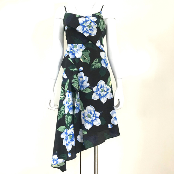 Ted Baker Dresses & Skirts - New Ted Baker fluted asymmetrical Floral dress